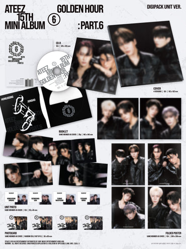 GOLDEN HOUR : Part.6 DIGIPACK UNIT Ver. tartalom