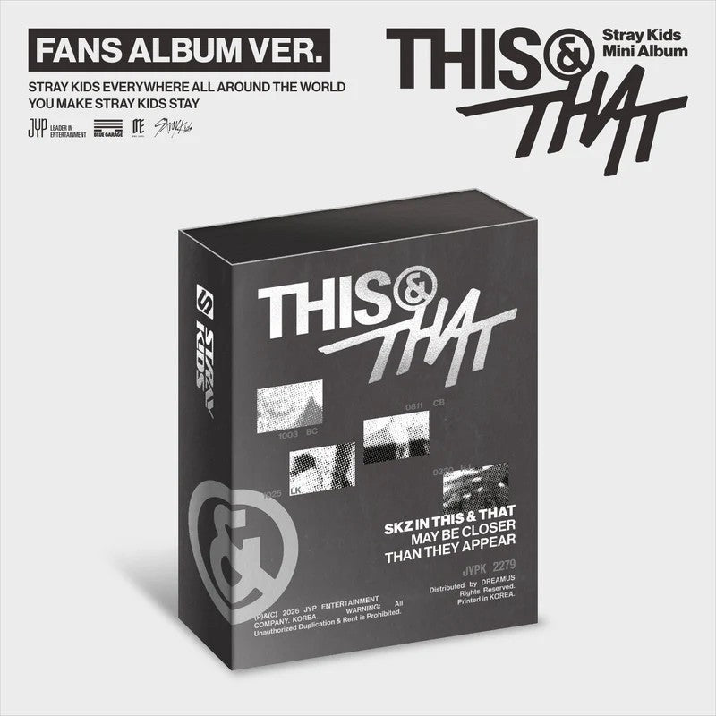 Stray Kids - THIS & THAT (FANS ALBUM VER.)