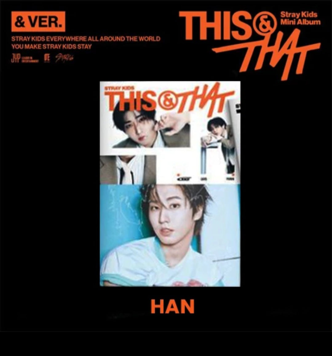 Stray Kids THIS & THAT (& Ver.) 005 Han verzió – albumborító