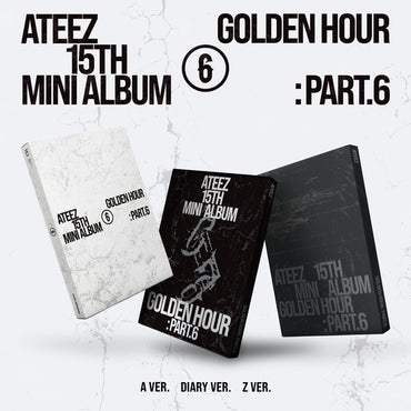 ATEEZ GOLDEN HOUR : Part.6 – A, DIARY, Z Ver.